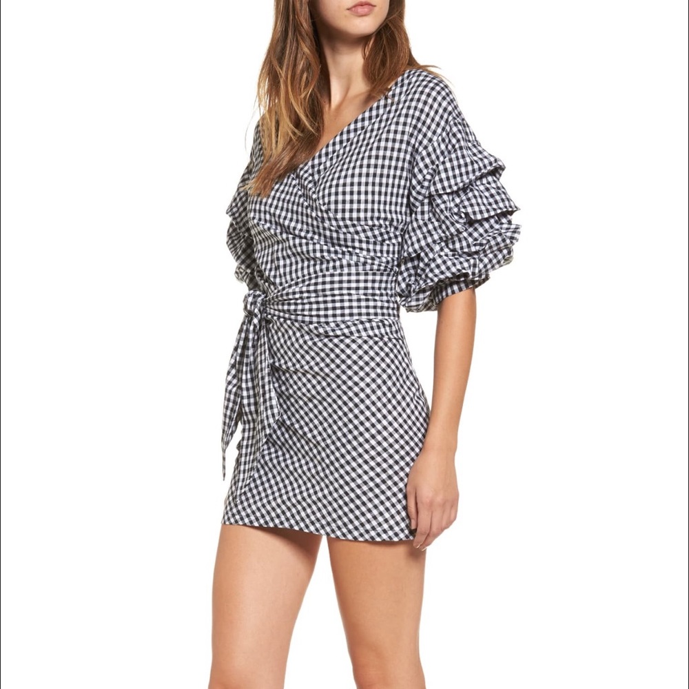 Lioness Sicilian Affair Gingham Mini Dress